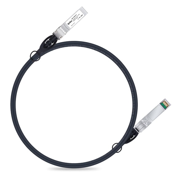 ERUCND-10G SFP+ Twinax Cable, Direct Attach Copper(DAC) Passive Cable, 2m (6.56ft), for Cisco SFP-H10GB-CU2M, Meraki, Ubiquiti, Mikrotik, Intel, Fortinet, Netgear, D-Link, Supermicro, TP-Link