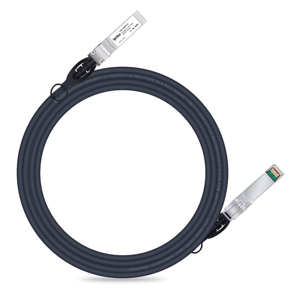 ERUCND-10G SFP+ Twinax Cable, Direct Attach Copper(DAC) Passive Cable, 3m (9.84ft), for Cisco SFP-H10GB-CU3M, Meraki, Ubiquiti, Mikrotik, Intel, Fortinet, Netgear, D-Link, Supermicro, TP-Link