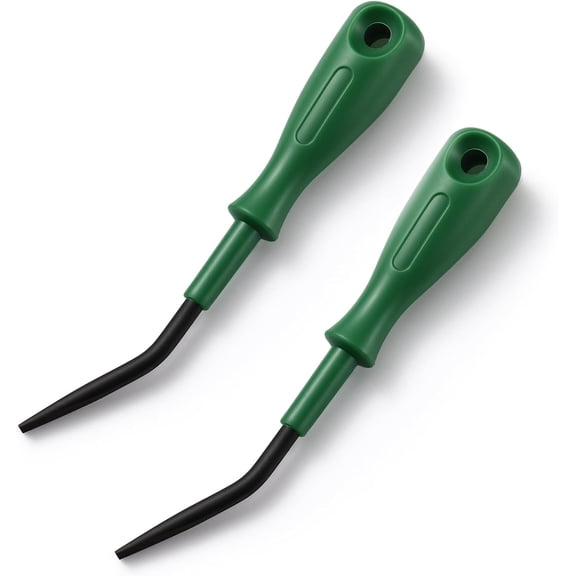 ERUCND-2 Pcs 3.5  0.5 mm Blocks Terminal Screwdriver Modular Screwdriver for Rail-mount Din Rail Control Cabinet Wiring