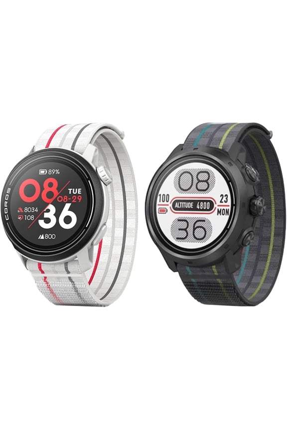 -22MM Sport Nylon Bands for COROS PACE 3/4/APEX PRO/2 PRO/APEX 46mm for Women Men