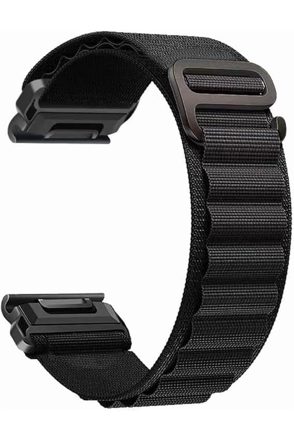 -22mm Quick Fit Nylon Watch Band for Garmin Fenix 8 47mm,for Fenix 7/7 Pro Fenix 6/6 Pro Fenix 5/5 Plus Watch Strap Garmin forerunner 965 955 945 935 745 Watch Band Approach S62/S60