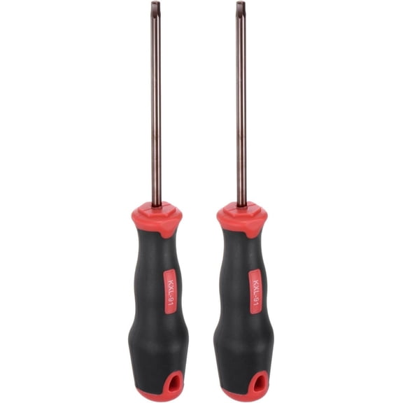 ERUCND-2pcs Hex Screwdriver 4mm Magnetic Hexagon Key Metric Driver with 3.94" Shaft Length for RC Model Furniture Repair Electronic