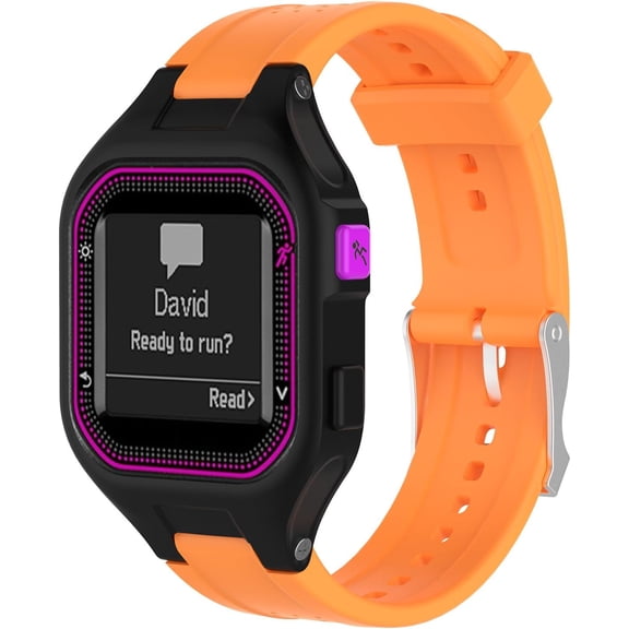 ERUCND-Band for Garmin Forerunner 25, Soft Silicone Replacement Watch Band Strap for Garmin Forerunner 25