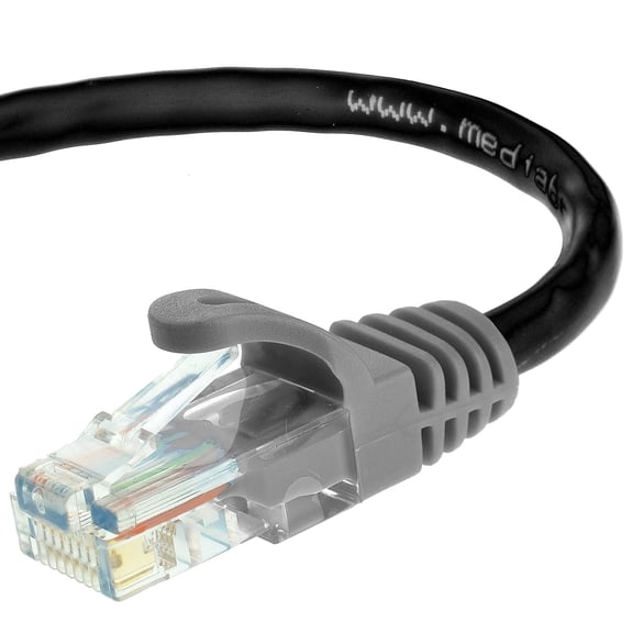 ERUCND-CAT6 Ethernet Patch Cable (25 ft) RJ45 Connectors with Gold Plated Contacts (10gbps)