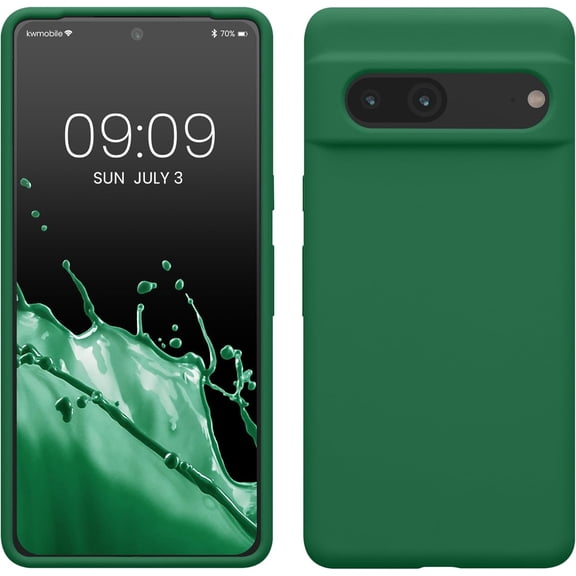 ERUCND-Case Compatible with Google Pixel 7 Case - TPU Silicone Phone Cover with Soft Finish - Pixie Green