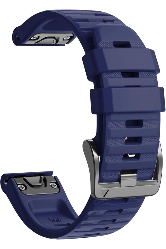 -Compatible with Fenix 6 Watchbands 22mm band for Fenix 8 47mm/Fenix 6/Fenix 6 Pro/Fenix 5/Fenix 5 Plus/Forerunner 935/Forerunner 945/Approach S60/Quatix 5(Dark blue)