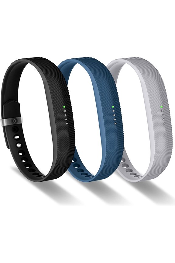 -Compatible with Flex 2 Bands,Replacement for Flex 2 Sport Accessories Bracelet Band Strap Soft Silicone W/Fastener Clasp for Flex 2 Watch, Adjustable Wrist Band for Small Large