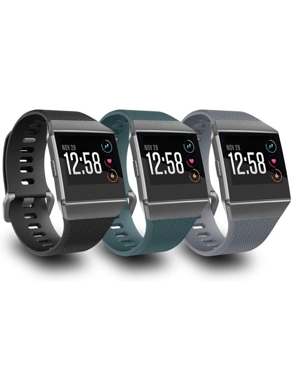 -Compatible Ionic Bands for Men Women Large Small, Replacement Strap Sport Accessory Wristband with Original Design for Ionic Smart Watch