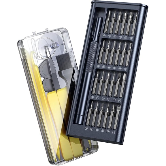 ERUCND-Gifts for Fathers day, 38in1 S2 Metal Precision Screwdriver Set, Durable Small Repair Tool