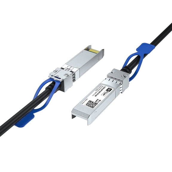 ERUCND-H!Fiber 25G SFP28 SFP+ DAC Cable, 25GBASE-CR, 25Gb/s SFP28 to SFP28 Passive Direct Attach Copper Twinax Cable for Cisco SFP-H25GB-CU1M, 1 Meter (3.28 ft), SFF-8402 Compliant