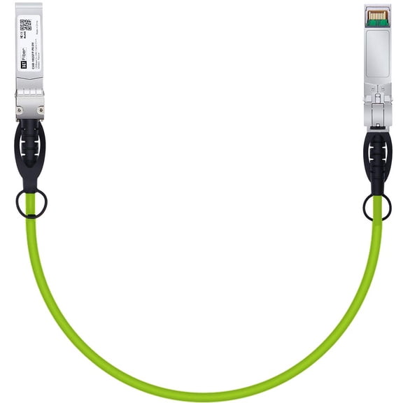 ERUCND-H!Fiber SFP+ Cable, 10G SFP+ DAC, 0.25M(0.82ft), Passive Direct Attach Copper Twinax Cable for Cisc SFP-H10GB-CU0.25M, Ubiquiti UniFi UC-DAC-SFP+, Meraki, Mikrotik, Intel, Fortinet, Netgear, G