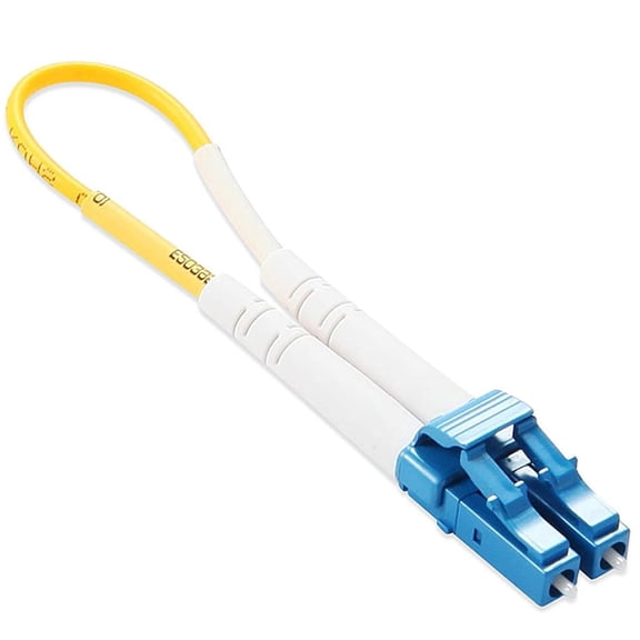 ERUCND-LC Fiber Optic Loopback Adapter - LC Connector Singlemode 9/125 (OS2) Test Plug for Testing Applications or Network restorations