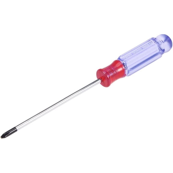 ERUCND-Magnetic #0 Phillips Screwdriver Cross-head with 3 Inch Shaft Ergonomic Grip