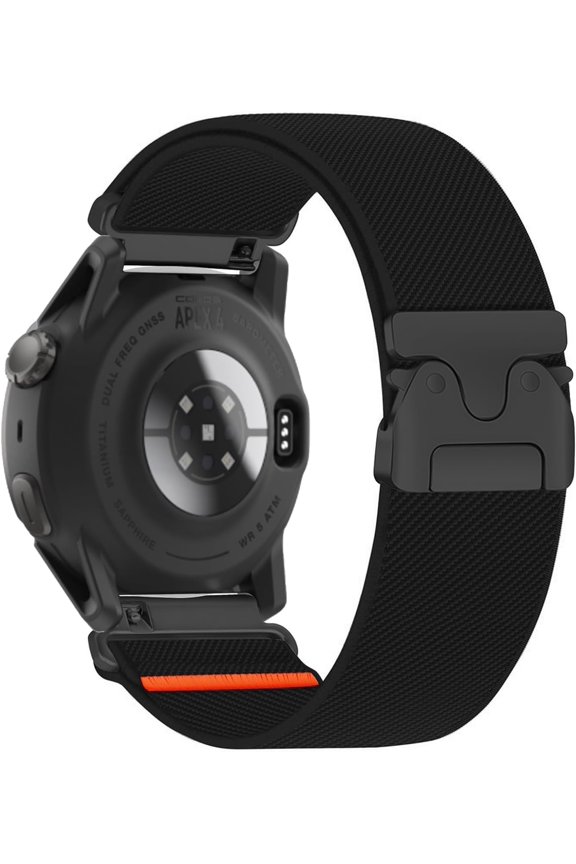 -Nylon Bands 22mm Compatible with COROS PACE 3/APEX 4 42mm/APEX Pro/APEX 2 Pro/APEX 46mm/PACE Pro Adjustable Sport Replacement Straps for Women Men