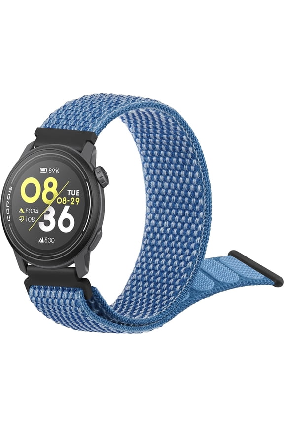 -Nylon Bands Compatible with COROS PACE 4 / PACE 3 / Pro/APEX 2 Pro/APEX Pro/APEX 46mm Men Women, 22mm Soft Sport Replacement Strap for Coros Pace 4/3 Watch