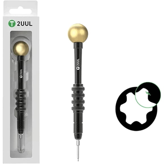 ERUCND-Precision Screwdriver for iPhone 17,Strong Magnetic Screwdriver,Mini Replaceable Tip Screw Driver Dismantling Tool For iPhone 17 Series Repair, Torx T5 Screwdrivers, Phone Repair Tool