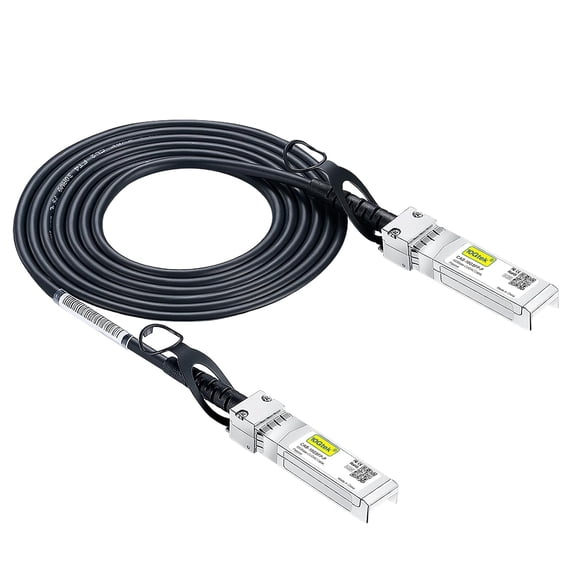 ERUCND-SFP+ DAC Twinax Cable - 10GBASE-CU Passive Direct Attach Copper SFP Cable for Cisco SFP-H10GB-CU2M, Ubiquiti UniFi UC-DAC-SFP+, Meraki, Fortinet, D-Link, 2-Meter(6.6ft) | 0.25-12m Optional