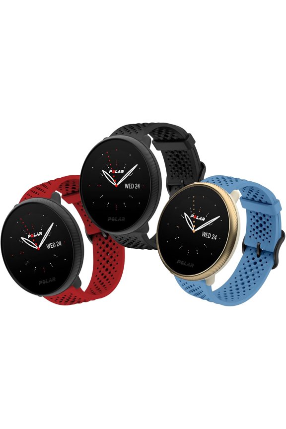 -Silicone Watch Strap 20mm Compatible with Polar Ignite/Ignite 2/3 Sport Replacement for Polar Unite/Pacer/Pacer Pro Band for Men Women