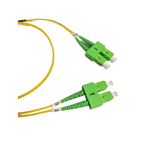 ERUCND-Single Mode Fiber Optic Patch Cord, Duplex SC/APC to SC/APC, 1.0 Meter, 2.0mm, High-Performance Optical Cable for Reliable Data Transmission