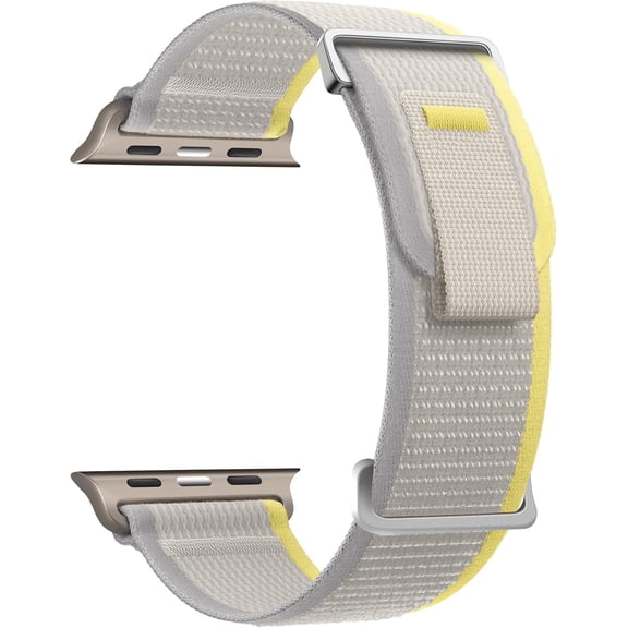 ERUCND-Trail Loop Sport Band - Compatible with Apple Watch Ultra 2/Ultra 49mm,Series 10 46mm 9 8 SE2 7 6 SE 5 4 3 2 1 45mm 44mm 42mm for Men Women,Soft Woven Nylon Strap