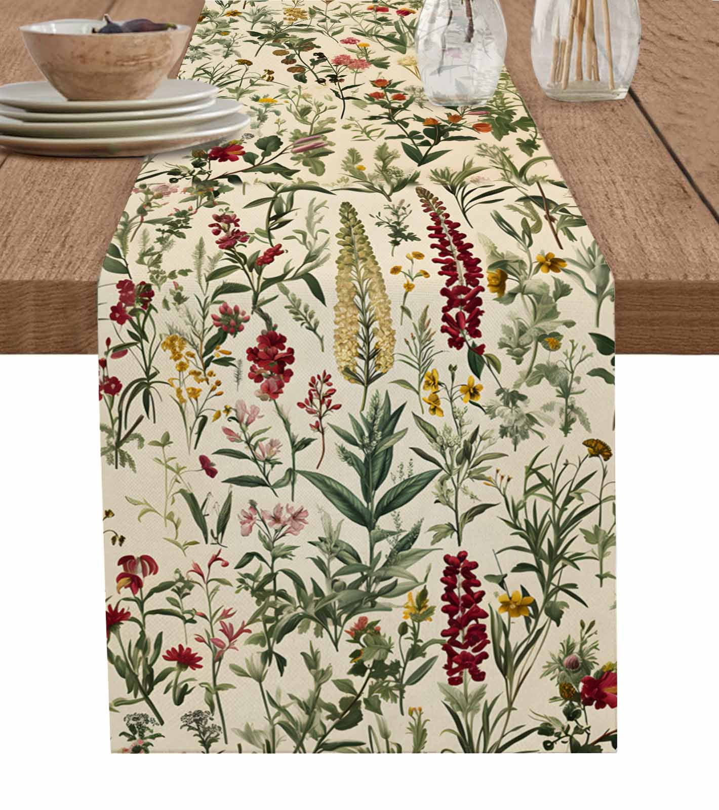 Table Runner - 70s Flower main image 0