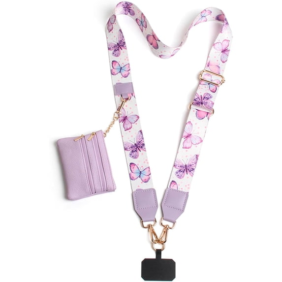 ERYNA Upgraded Crossbody Lanyard Teacher New Cross Body Lanyard Teacher,Adjustable Cross Body Lanyards,Anti-Theft Neck Strap