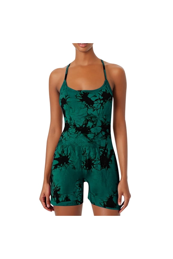 Shapewear Bodysuits For Women Tummy Control Seamless Square Neck Yoga Gym Workout Fitness Apparel Activewear Going Out Tops Body Suit Green L