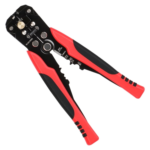 EverStart 8-Inch Self-Adjusting Wire Stripper for 10-24 AWG Wires