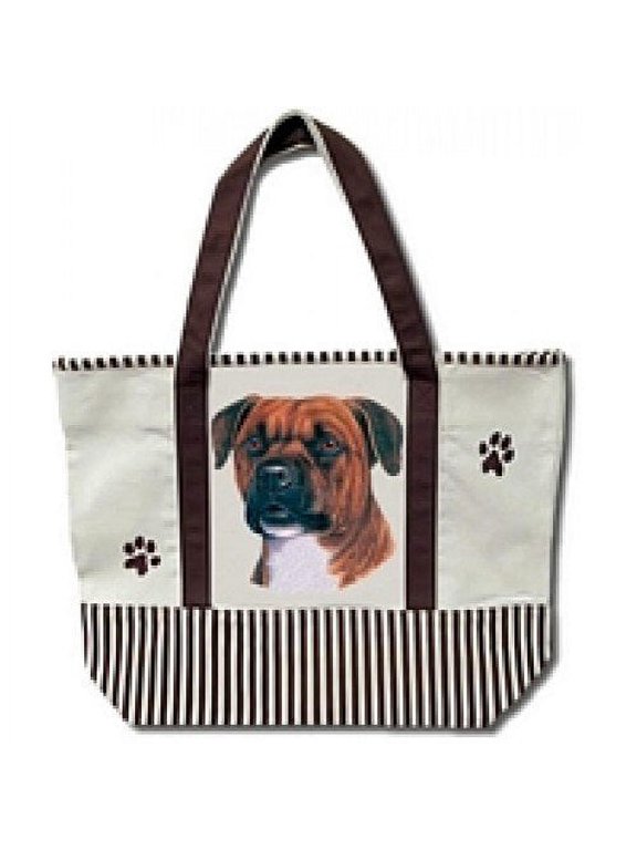 ES Pets 68575-165 Staffordshire Bull Terrier Heavy Duty Canvas Tote Bag