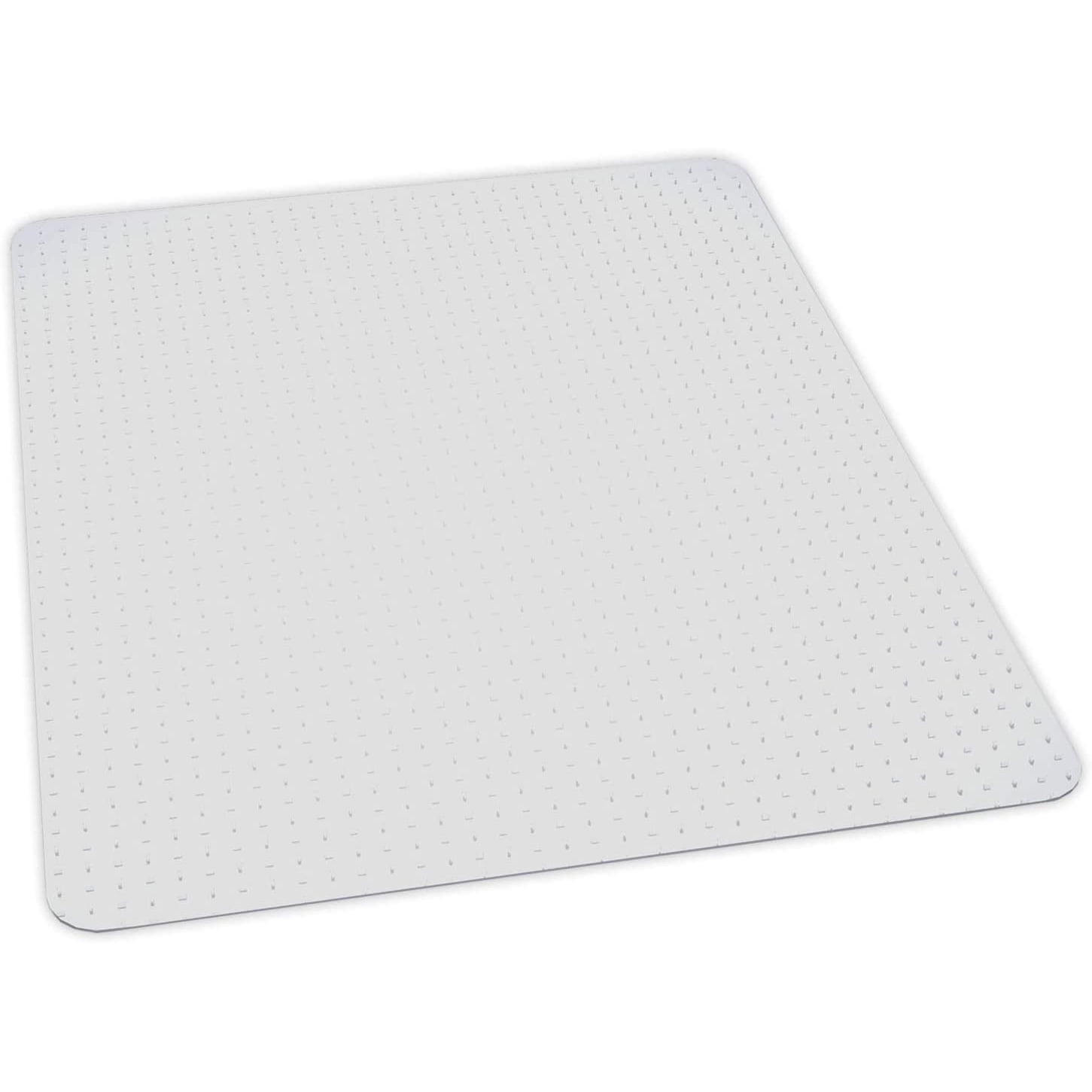 Clear 60" x 72" Medium Pile Carpet Chair Mat
