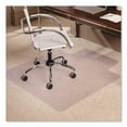 thumbnail image 1 of ES Robbins Multi-Task Series 45 x 53 Chair Mat for Low Pile Carpet, Rectangular with Lip, 1 of 6