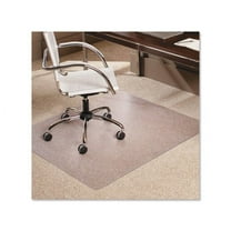 ES Robbins Multi-Task Series 46 x 60 Chair Mat for Low Pile Carpet, Rectangular