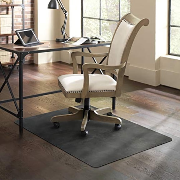 ES Robbins Trendsetter Hard Floor Chair Mat, Pewter