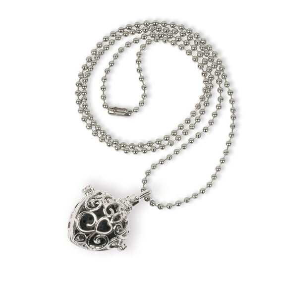 ES-SCENT-IALS™ Aromatherapy Locket - 3-D Heart Design