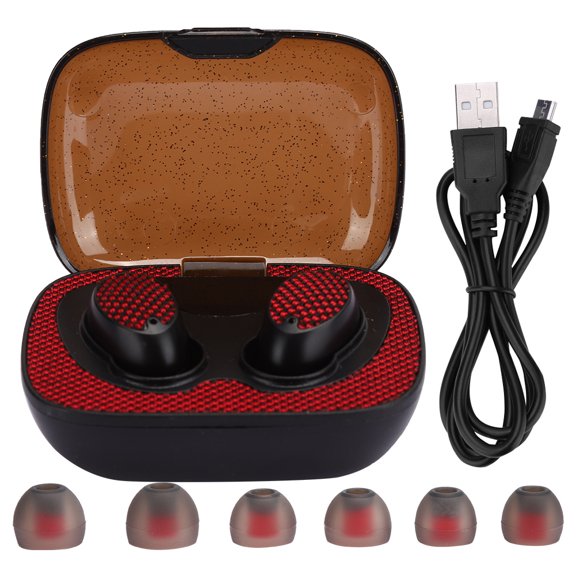 ES02 Bluetooth 5.0 Wireless Headset Earphone Headphone with LED Electric Quantity Display