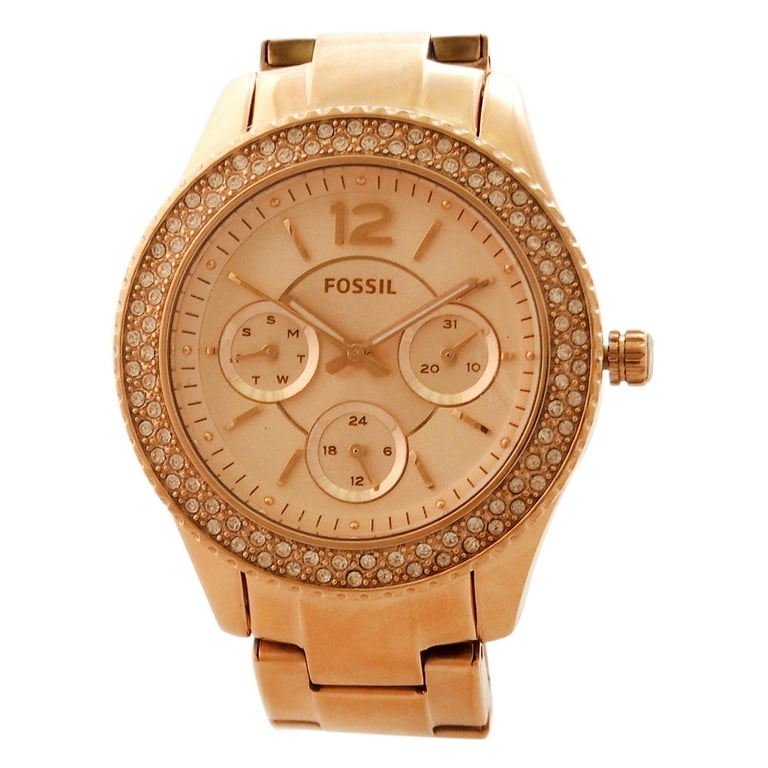 ES3590P Stella Multifunction Rose Tone Stainless Steel Watch
