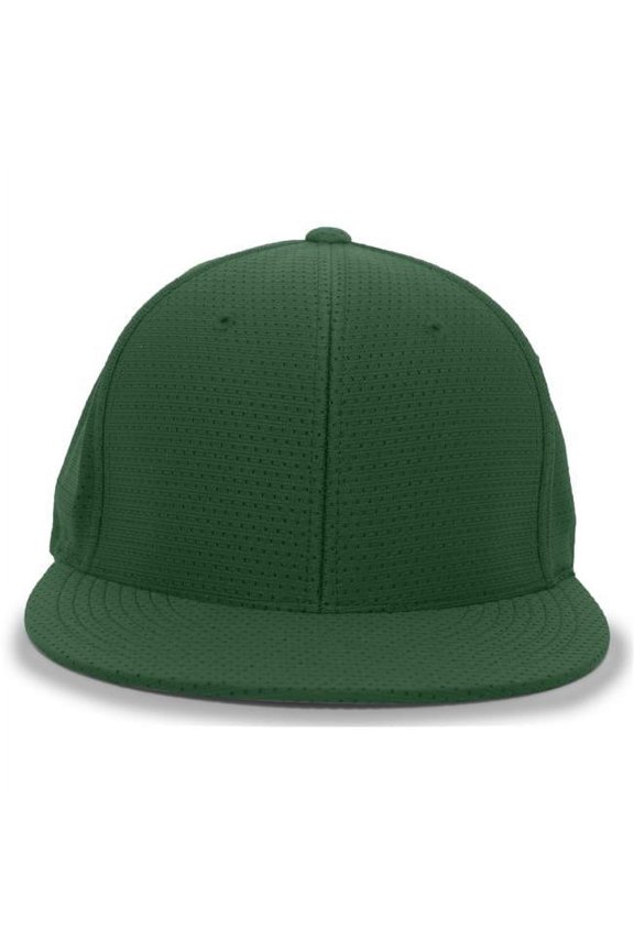 ES818.035.S-M Performance Air Jersey Flexfit Cap, Dark Green - Small & Medium