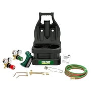 ESAB Victor 0384-0945 G150 J-P Light Duty Gas Welding Outfit Tote Kit Without Tanks, R150-200/R150-540 Gas Regulators, 103-01FP Torch Handle, Striker, 12.5 - 3/16" Hose, Goggles, Tank Key