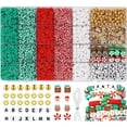 thumbnail image 1 of ESASSALY Christmas Bracelet Set Santa Claus DIY Creation Bracelet Kits, 1 of 5