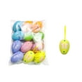 ESASSALY Easter Egg Decorations, Easter Eggs Hanging Ornaments Crafts