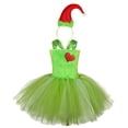 thumbnail image 1 of ESASSALY Elf Costume for Girls Deluxe Heart Tulle Dress with Elf Headband Set, 1 of 6