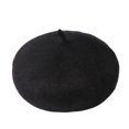 thumbnail image 1 of ESASSALY Fashionable Wool Beret Hats for Little Girls, French Inspired Winter Headwear, 1 of 4