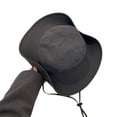 thumbnail image 1 of ESASSALY Fisherman Hats for Women Solid Color Breathable Large Brim Quick Drying Cowgirl Cap, 1 of 2