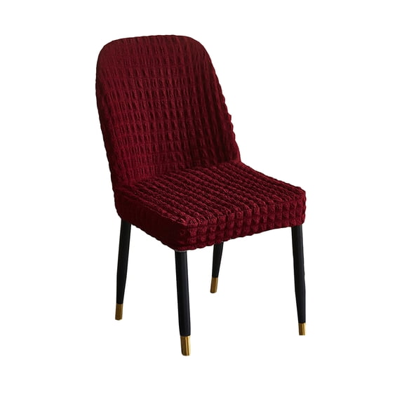 ESASSALY Removable Dining Chair Covers Bubble Furniture Protectors for Kitchen Wedding Party
