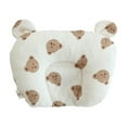 ESASSALYY Baby Head Neck Support Pillow, Bear Flower Heart Pattern Neck
