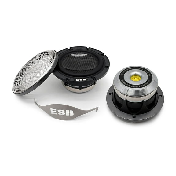 ESB 9000 Series 9.3M One-way 3" Midrange Car Speakers, 1 Piece, 220W Peak, 100W RMS