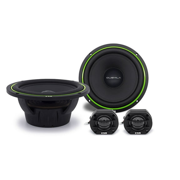 ESB 2000 Series 2.6K2 - Two-way 6.5" Car Audio Component Speaker Set.