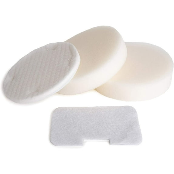 ESC ® 2 Set Foam & Felt Filter Replacement for Shark Navigator Lite/ Navigator Swivelt Vacuum: NV22 NV22L NV26 NV36 UV400 UV410 Replacement Park XF22 Washable Reusable