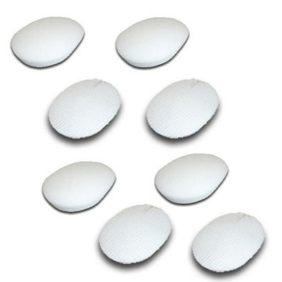 ESC 4 Set Foam & Felt Filter Replacement for Shark Navigator Upright Vacuum: NV70, nV80, NV90 UV420 Pre-Filter Replace part # XFF80