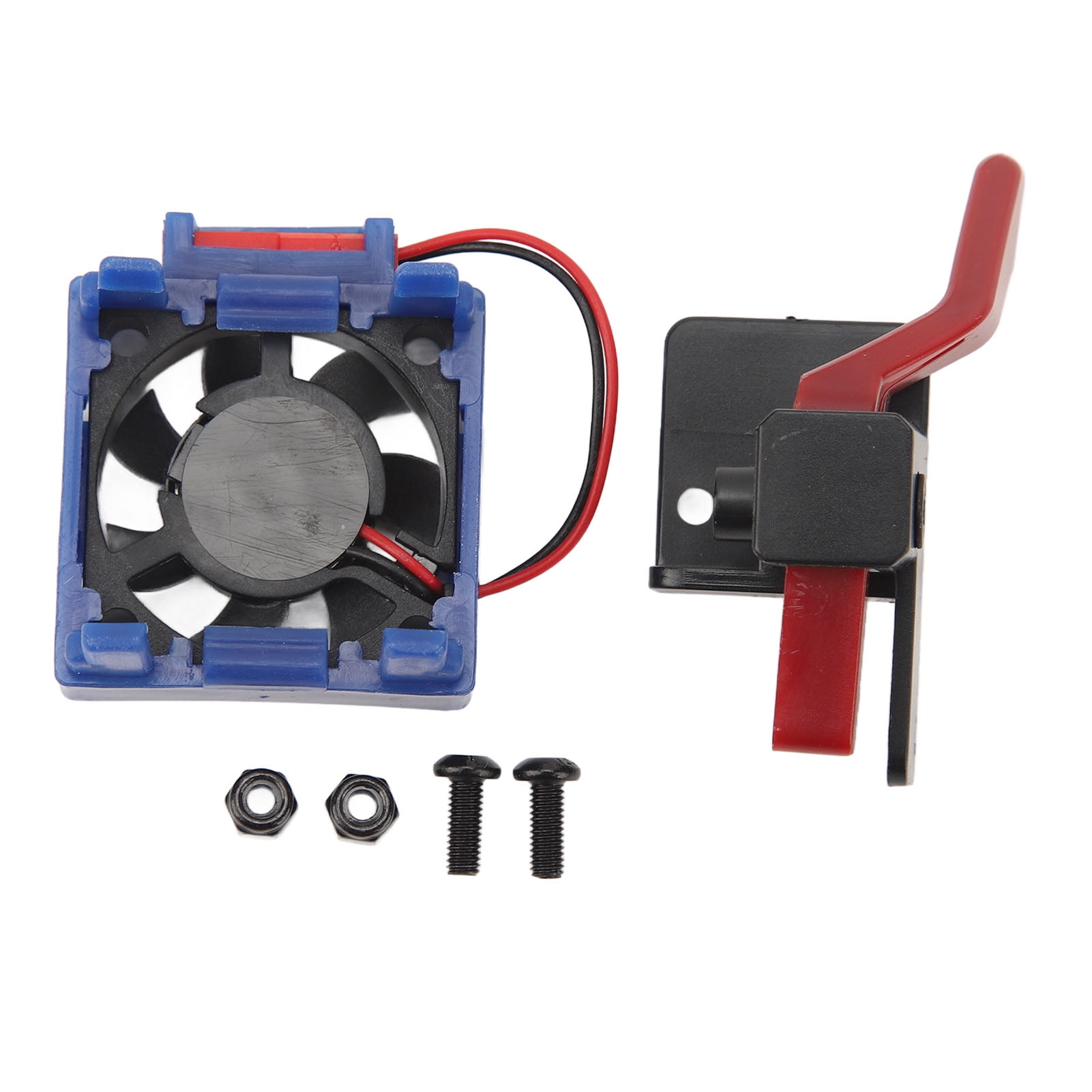 ESC Cooling Fan ESC Reset Switch Set for Traxxas VXl 3S for Traxxas